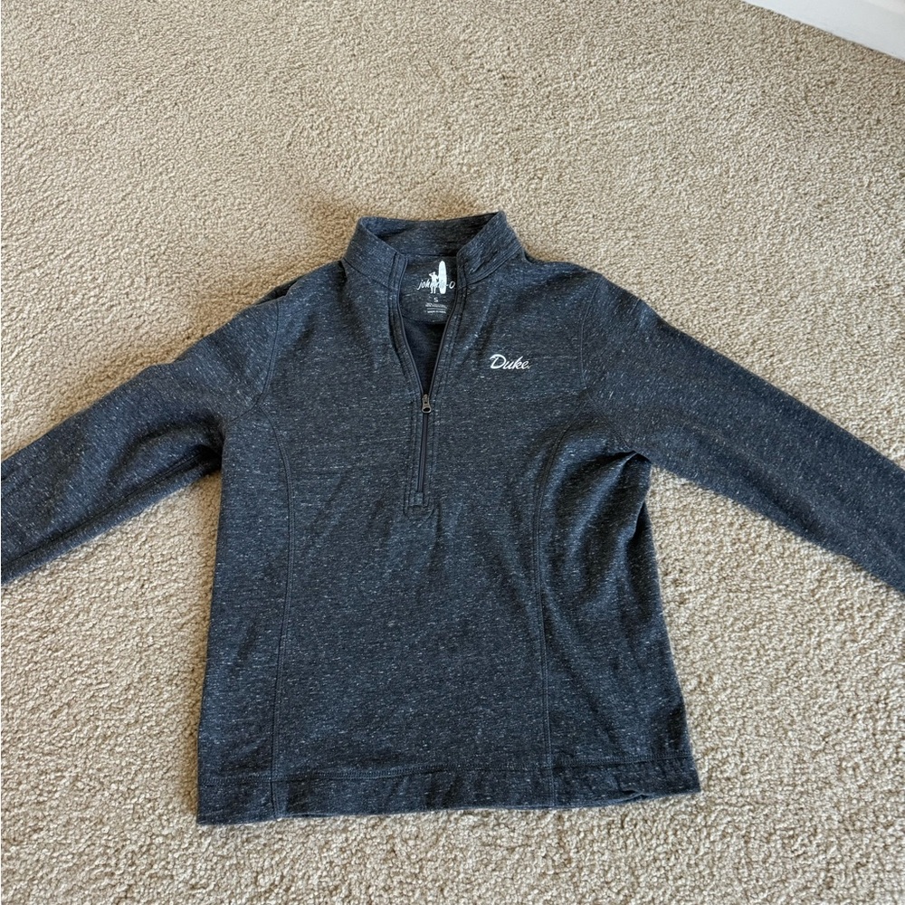 Duke women’s script Kennedy half zip